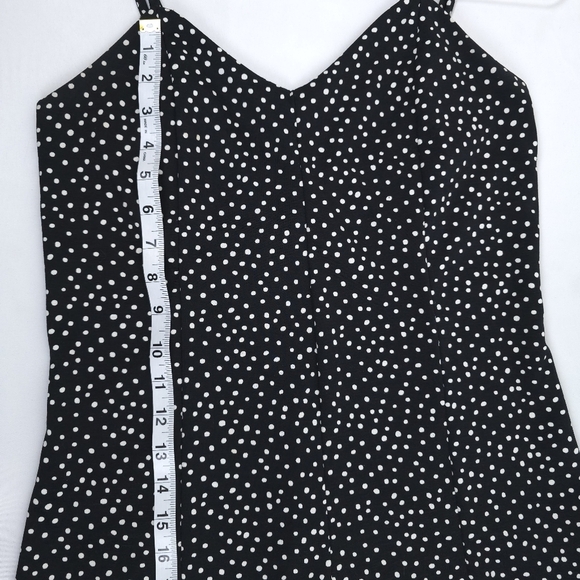 Zara Polkadot adjustable strap playsuit S - Picture 5 of 10